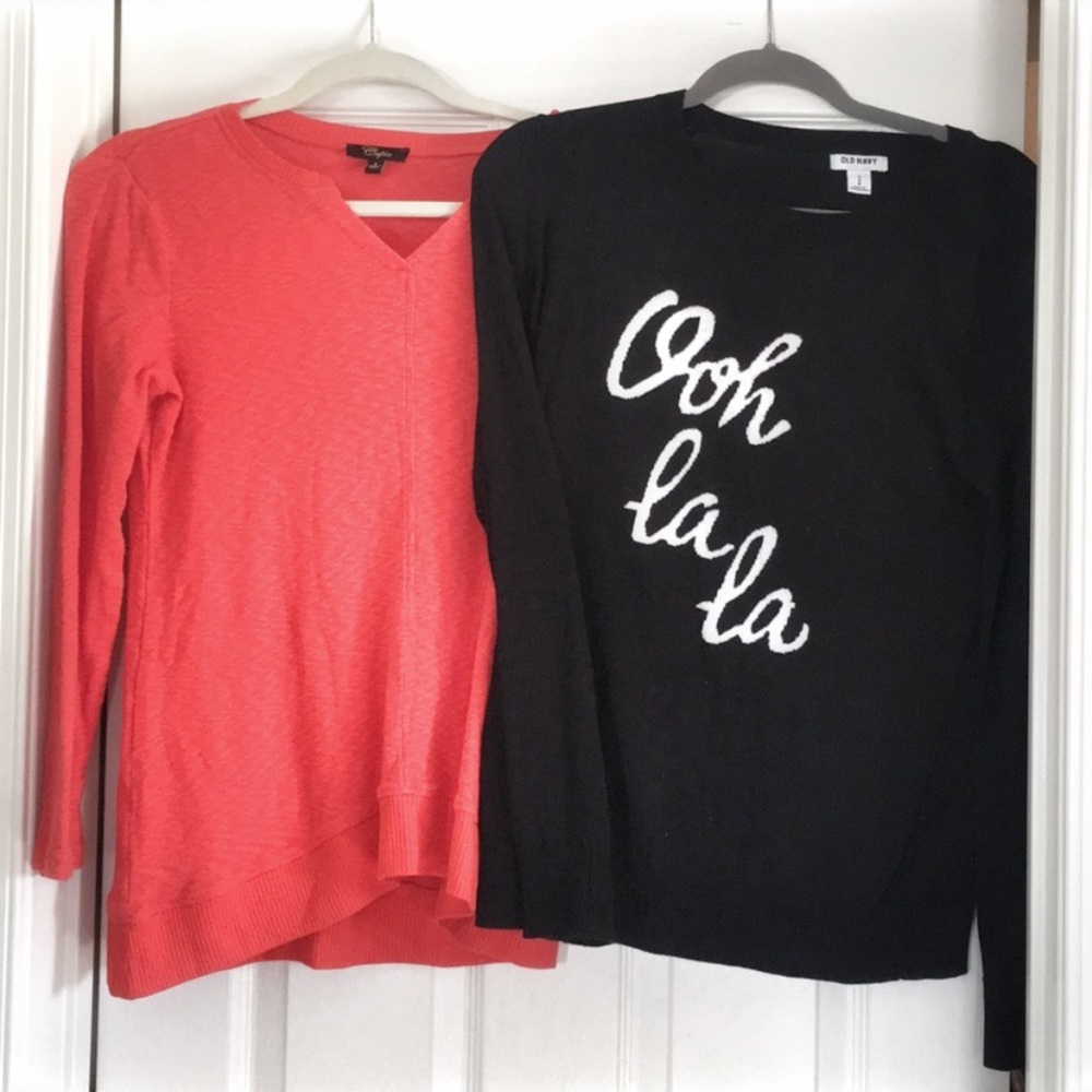 Lightweight sweaters Small medium old navy